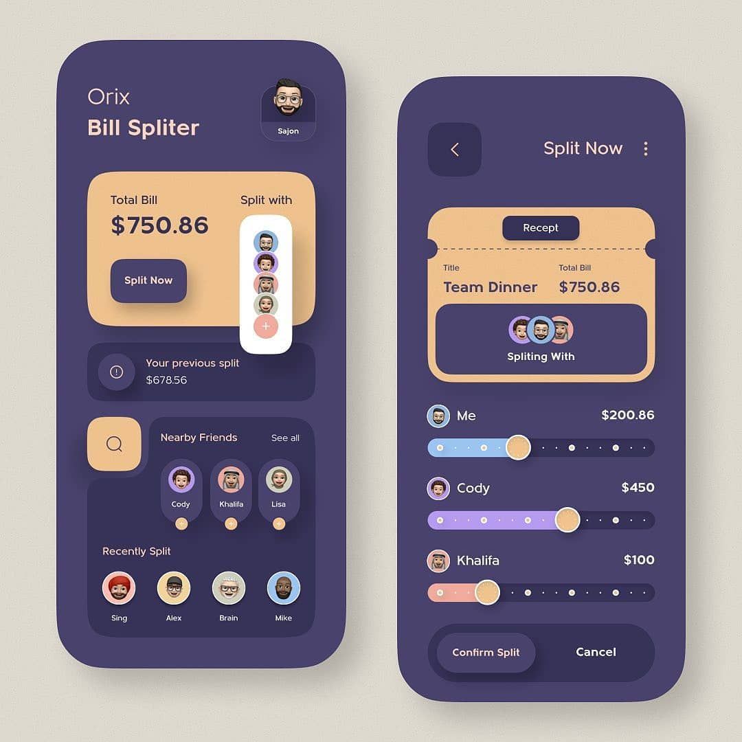 Product interface